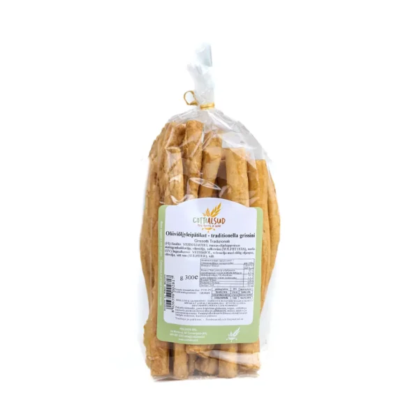 grissotti with olive jelly