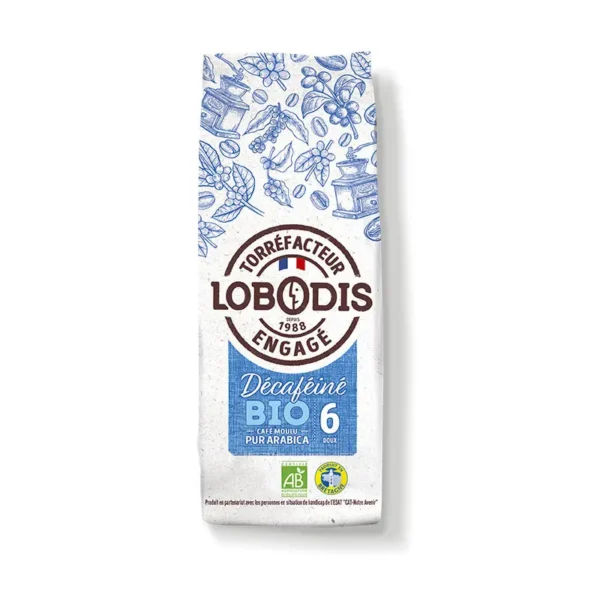 decaffeinated fair trade organic coffee 250g fi eco 201 ground