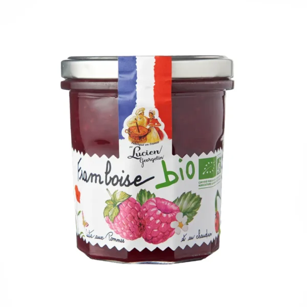 organic raspberry jam 320g