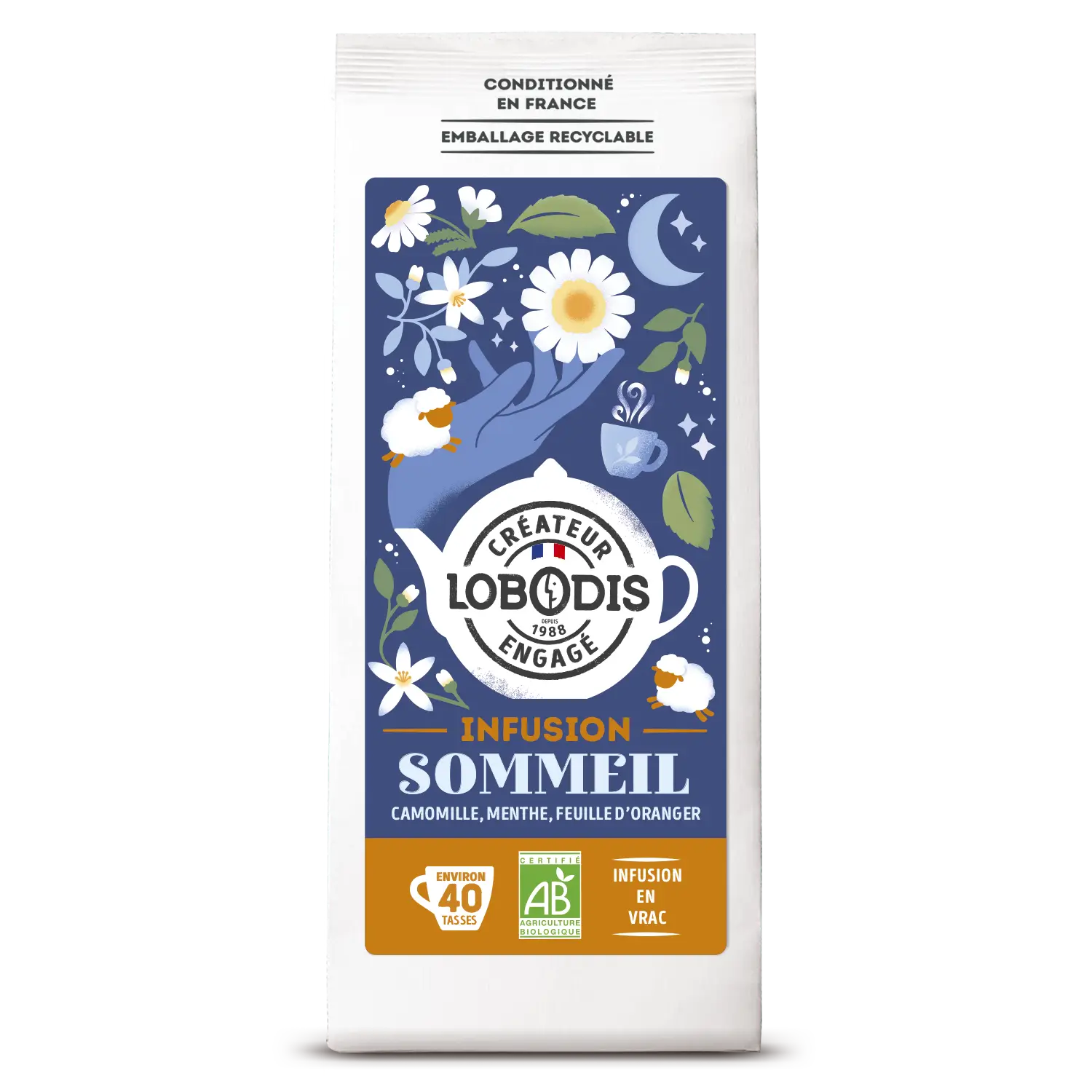 organic herbal tea uni 70g