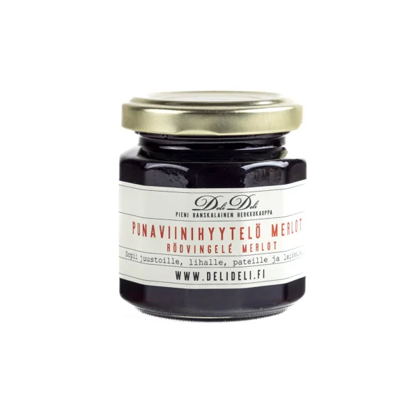 red wine jelly merlot 125g