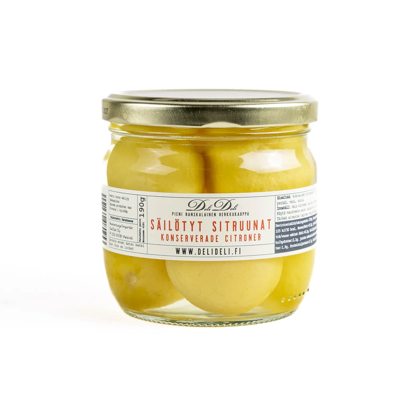 säilötyt sitruunat 190g