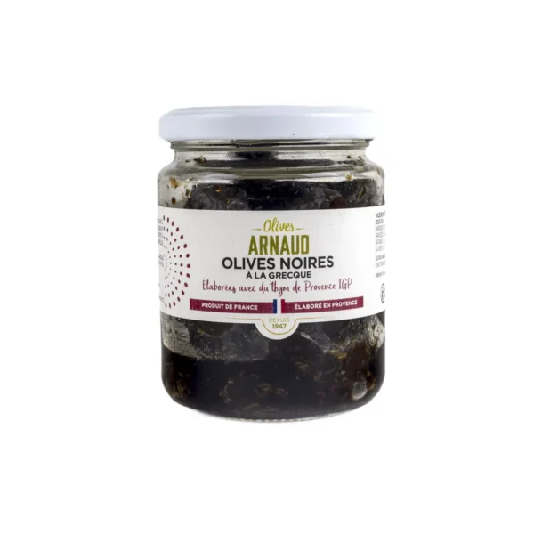 Oliivit – Timjamilla maustettu musta 150g