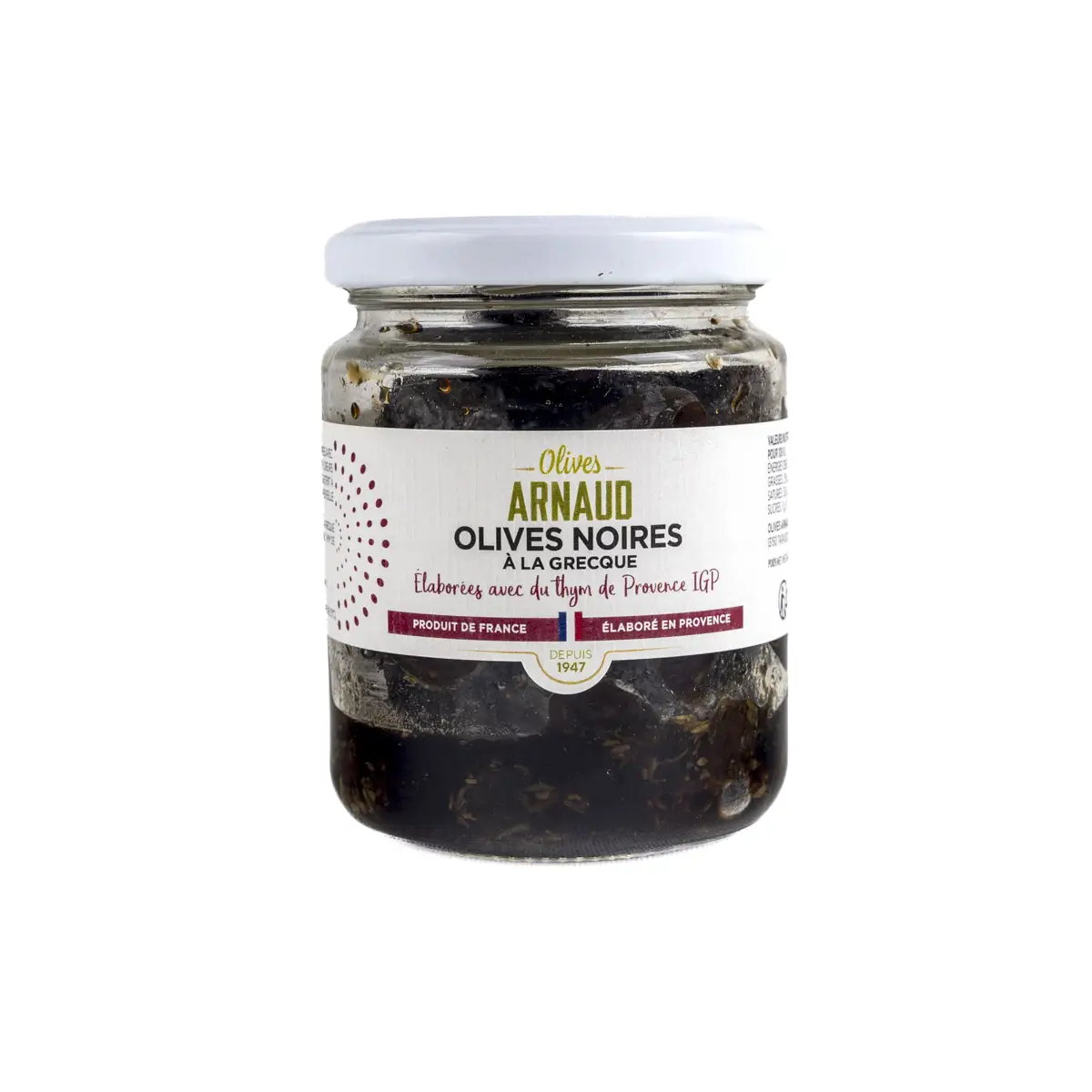 Oliivit – Timjamilla maustettu musta 150g