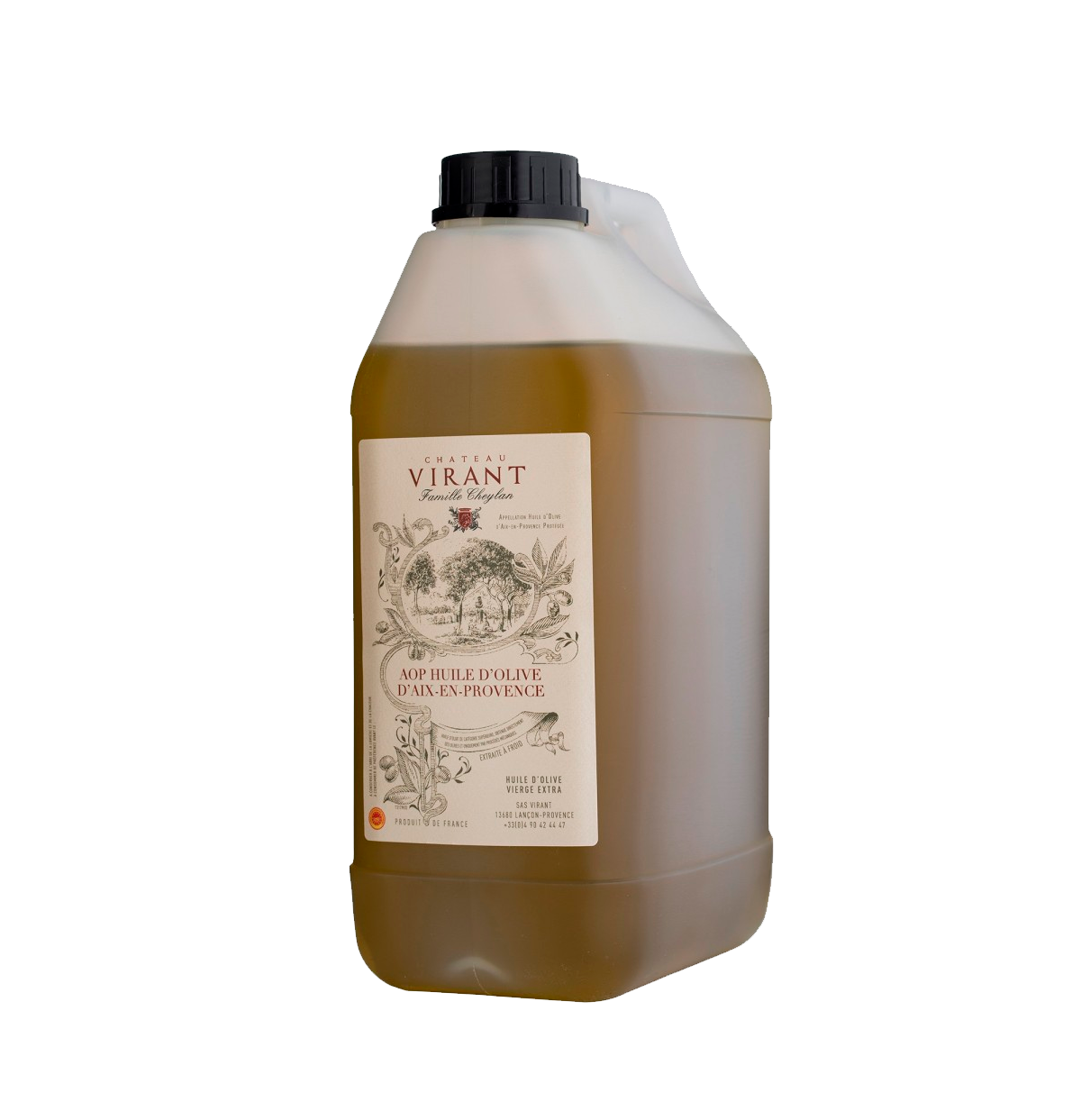 chateau virant aop Provence medium strong extra virgin olive oil 3l 2