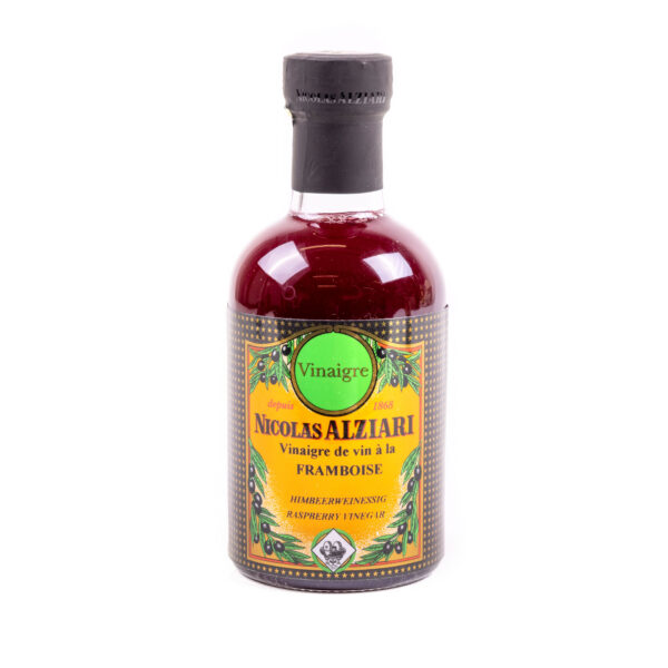 raspberry wine vinegar alziari 200 ml
