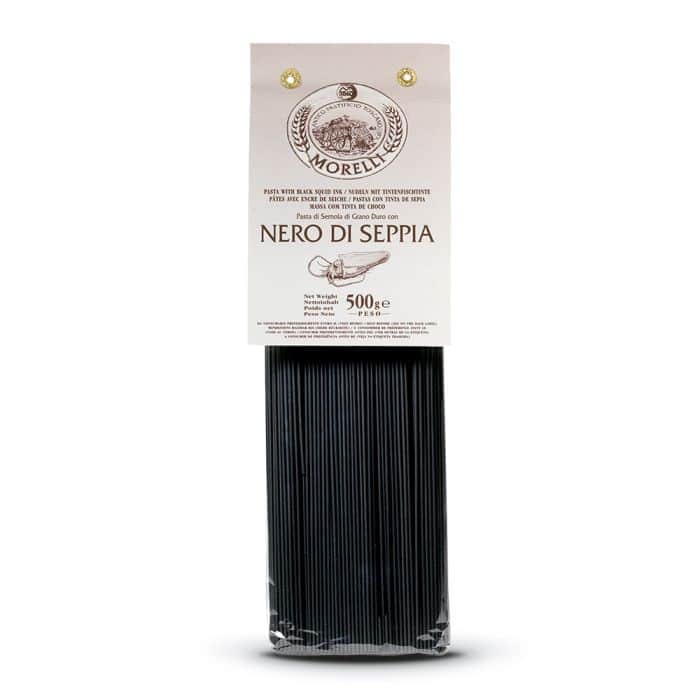 musta spaghetti 500g min