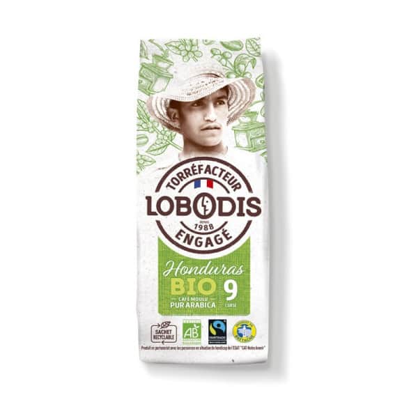 pure origine Honduras ground organic coffee 250g min