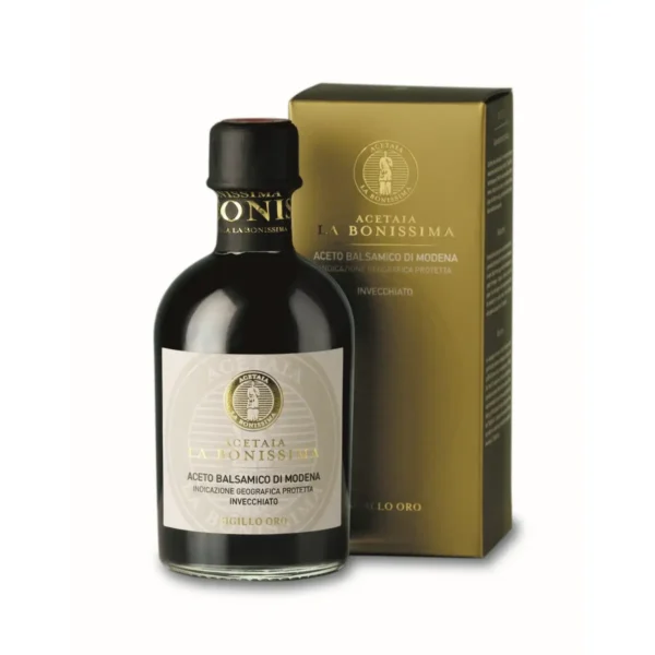 aceto balsamico di modena igp invecchiato sigillo oro