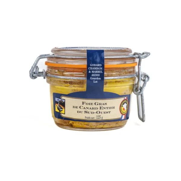 whole duck liver south-west France